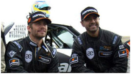 Paul Walker with Roger Rodas