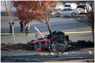 Paul Walker car wreck