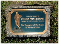 Payne Stewart grave