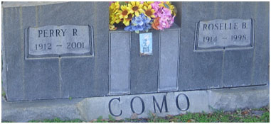 Perry Como grave