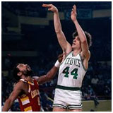 Pete Maravich playing for the Celtics