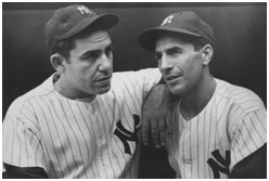 Phil Rizzuto and Yogi Berra