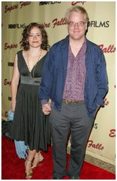 Phillip Seymour Hoffman with Mimi O'Donnell