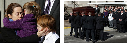 Phillip Seymour Hoffman's funeral
