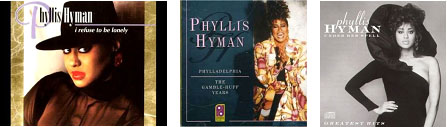 Phyllis Hyman album covers