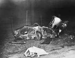 James Dean car wreck