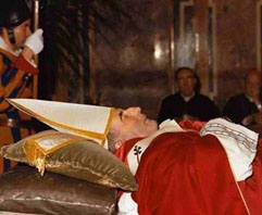 Pope John Paul I dead