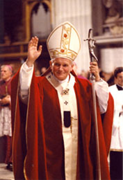 Pope John Paul II as Cardinal
