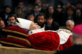 Pope John Paul II dead