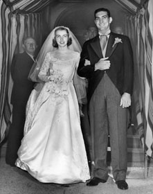 Ralph Branca wedding photo