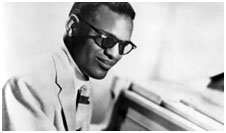 Ray Charles early on in his career