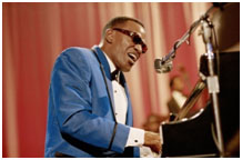 Ray Charles performing