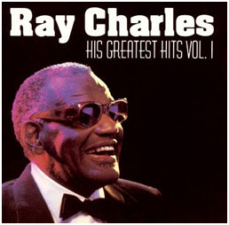 Ray Charles greatest hits album cover