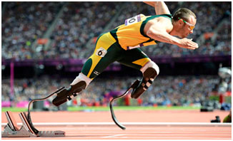 Oscar Pistorius vlade running