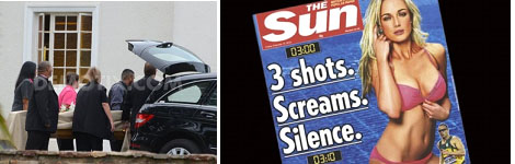 Reeva Steenkamp on the cover of Sun magazine after her death