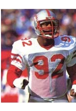 Reggie White in the USFL for the Memphis Showboats
