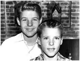 Rick Nelson and brother David Nelson