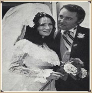 Robert Vaughn and Linda Staab