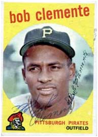 Roberto Clemente Baseball Card