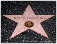 Rock Hudson Hollywood walk of fame