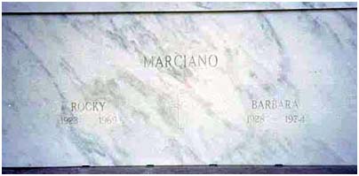 Rocky Marciano's Grave
