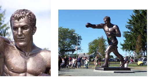 Rocky Marciano statue