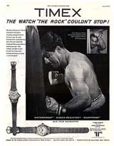 Rocky Marciano Saturday Evening Post ad in 1954