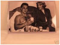Rocky Marciano with Barbara Cousins