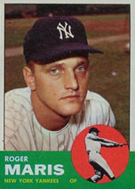 Roger Maris with the Yankees