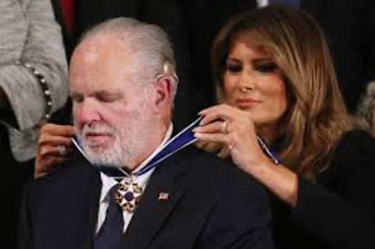 Rush Limbaugh with Melania Trump