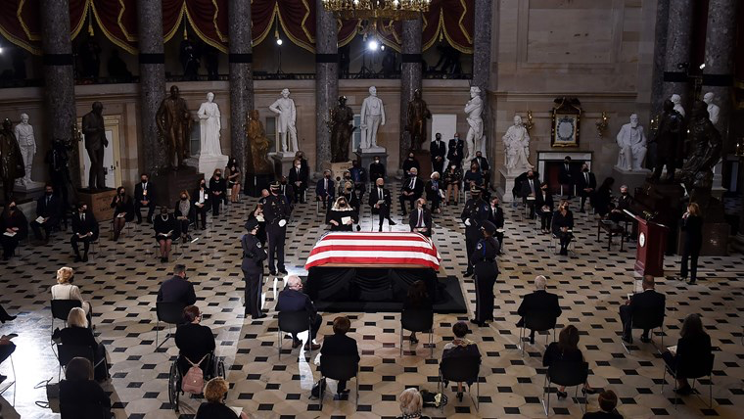 RBG lying in state