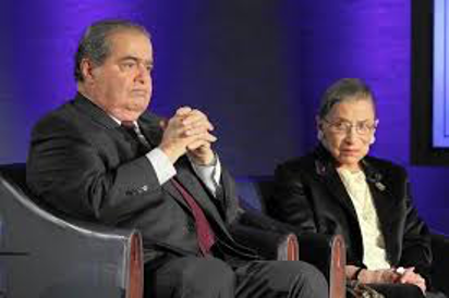 Ruth and Justice Antonin Scalia