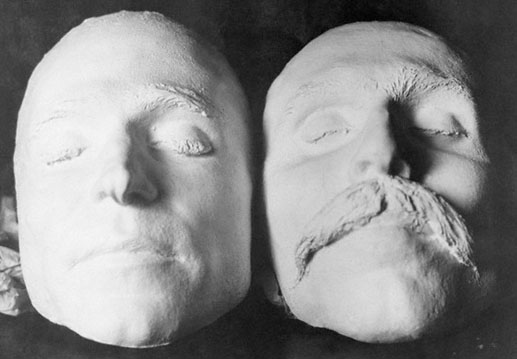 Sacco & Vanzetti death masks
