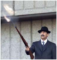 Saddam Hussein Guns