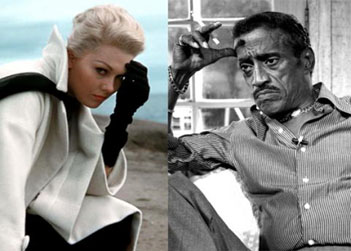 Sammy Davis Jr. and Kim Novak