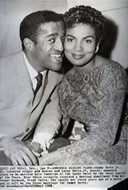 Sammy Davis Jr. and Loray White