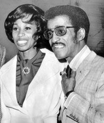 Sammy Davis Jr. and Altovise Gore