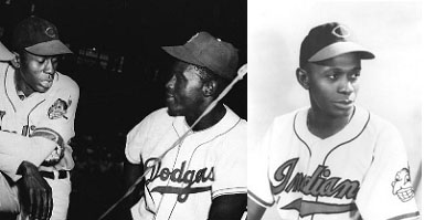 Satchel Paige with the Indians