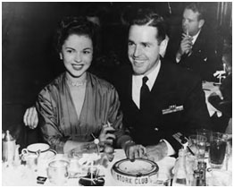 Shirley Temple with Charles Black