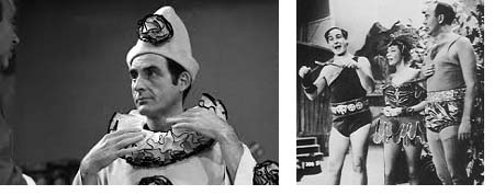 Sid Caesar creating a crazy situation