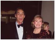 Sid Caesar with wife, Florence Levy
