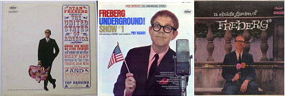 Stan Freberg album covers