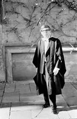 Stephen Hawking in college