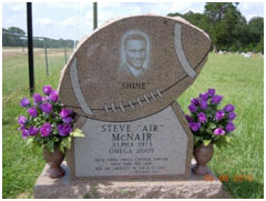 Steve McNair headstone