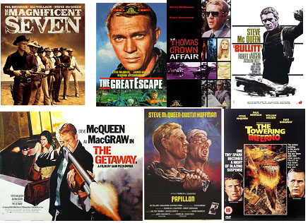 Steve McQueen movie covers