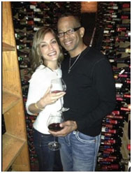 Stuart Scott and Kristin Spodobalski