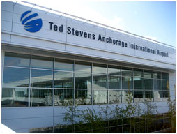 Ted Stevens Airport in Anchorage