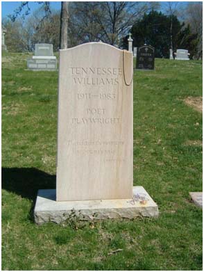 Tennessee Williams grave site