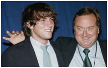 Tim Russert with son, Luke