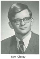 Tom Clancy college photo